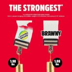 Brawny Tear-A-Square 3-Ply Paper Towels, 6 Double Rolls = 12 Regular Rolls, Strong, Absorbent, and Durable with 3 Sheet Sizes (Quarter, Half, Full) - Image 2