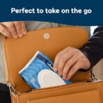 Cottonelle Fresh Care On-The-Go Flushable Wet Wipes, Adult Wet Wipes, 24 On-The-Go Pack, 14 Wipes Per Pack (336 Total Wipes), Packaging May Vary - Image 5