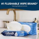 Cottonelle Fresh Feel Flushable Wet Wipes, Adult Wet Wipes, 8 Flip-Top Packs, 42 Wipes Per Pack (336 Total Wipes), Packaging May Vary - Image 3