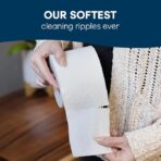 Cottonelle Ultra Comfort Toilet Paper with Cushiony CleaningRipples Texture, Strong Bath Tissue, 24 Family Mega Rolls = 108 Regular Rolls (4 Packs of 6)
