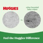 Huggies Natural Care Sensitive Baby Wipes, Unscented, Hypoallergenic, 99% Purified Water, 12 Flip-Top Packs (768 Wipes Total), Packaging May Vary - Image 5
