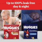 Huggies Newborn Diapers, Little Snugglers Baby Diapers, Size Newborn (up to 10 lbs), 144 Count - Image 2
