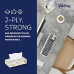 Kleenex Professional Facial Tissue, Bulk (03076), 2-Ply, White, Flat Boxed Format, Designed for Business, Convenience Size (125 Tissues/Box, 12 Boxes, 1,500 Sheets/Case) - Image 5