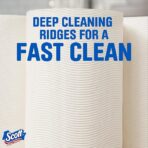 Scott Paper Towels, Choose-A-Sheet, 6 Double Rolls = 12 Regular Rolls (108 Sheets Per Roll) - Image 4