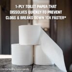 Scott Rapid-Dissolving Toilet Paper, 12 Double Rolls, Sustainable, Septic-Safe, Toilet Paper (4)