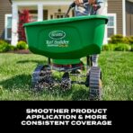 Scotts Turf Builder EdgeGuard DLX Broadcast Spreader for Seed, Fertilizer, Salt, Ice Melt, Holds up to 15,000 sq.ft. Product - Image 3