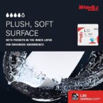 WypAll GeneralClean L30 Cloths Heavy Duty Cleaning Wipes (05812), Quarterfold, Strong and Soft Bulk Paper Wipers, White (12 Packs of 90 Sheets, 1,080 Sheet Total)